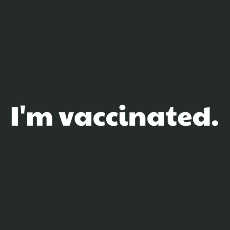 I'm Vaccinated Women's Triblend Scoop T-shirt by EliGWhiteIii | Artistshot