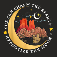 She Can Charm The Stars, Hypnotize The Moon T Shirt Ladies Fitted T-shirt | Artistshot