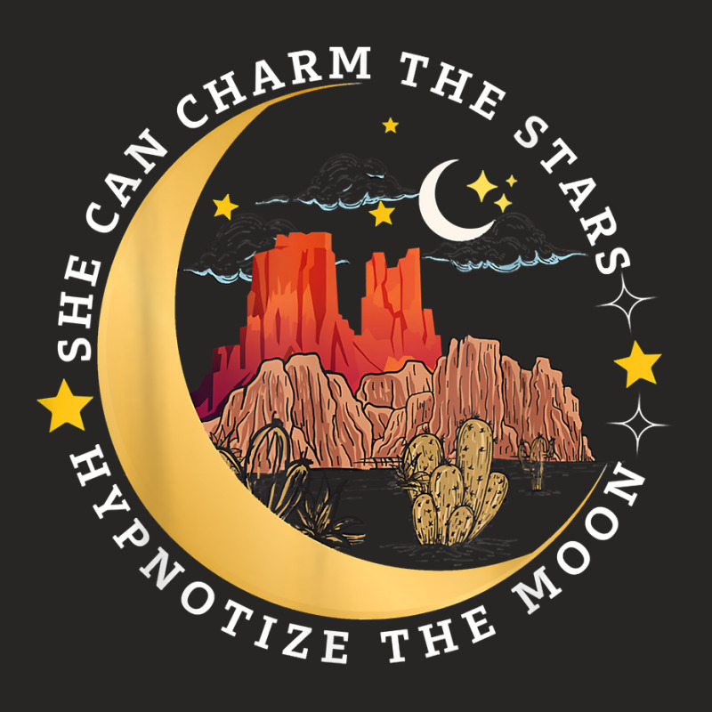 She Can Charm The Stars, Hypnotize The Moon T Shirt Ladies Fitted T-Shirt by calvinittgos | Artistshot