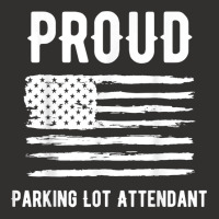 Proud Parking Lot Attendant Profession American Flag T Shirt Champion Hoodie | Artistshot