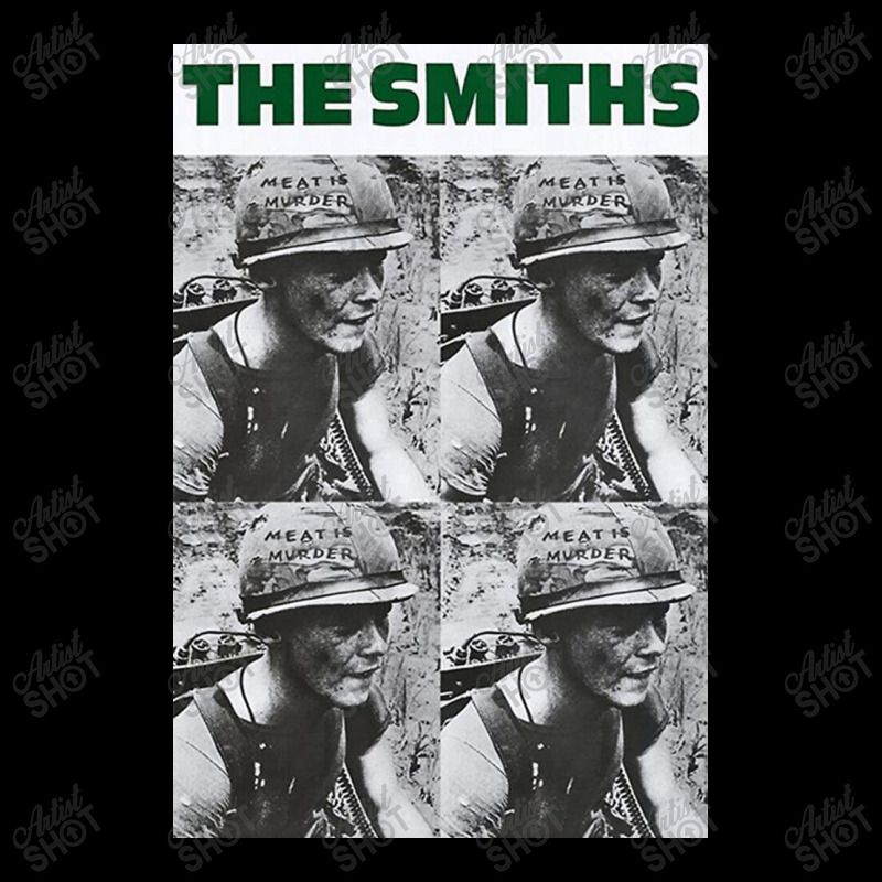 The Smiths Grid Cropped Hoodie by MichaelCooper | Artistshot