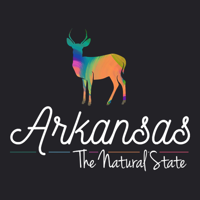 Arkansas Rainbow Deer Youth Tee by ternacanuda | Artistshot