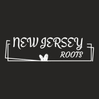 New Jersey Roots Born And Raised Ladies Fitted T-shirt | Artistshot