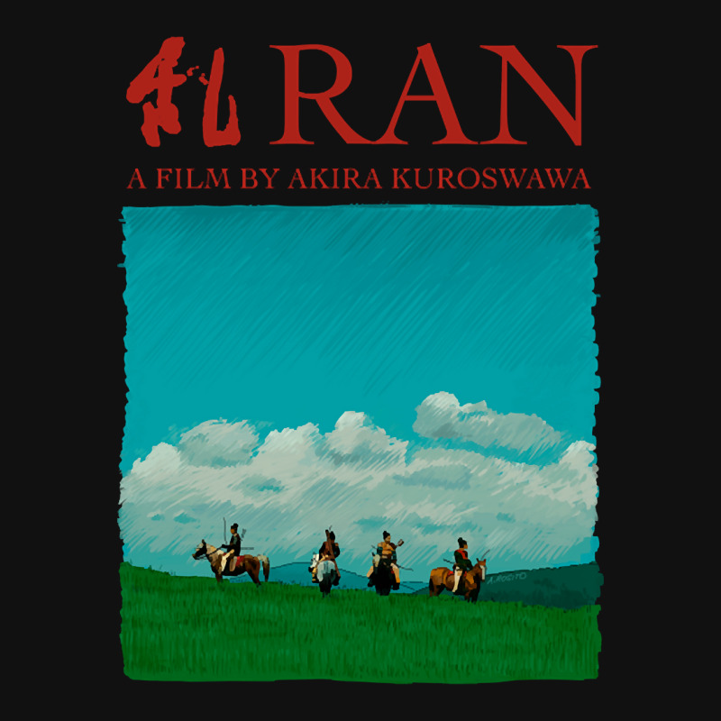 Akira Kurosawa - Ran Illustration With Title-nffcx Graphic Youth T-shirt by kayakbetween30 | Artistshot