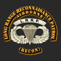 Airborne Badge - Lrrp Printed Hat | Artistshot