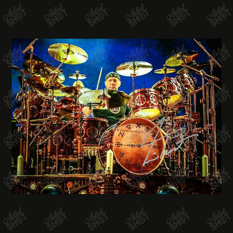 Neil Peart Encore Scorecard Crop Tee by MichaelCooper | Artistshot