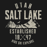 Salt Lake City Utah Nature Ski Hiking Outdoors T Shirt Full-length Apron | Artistshot