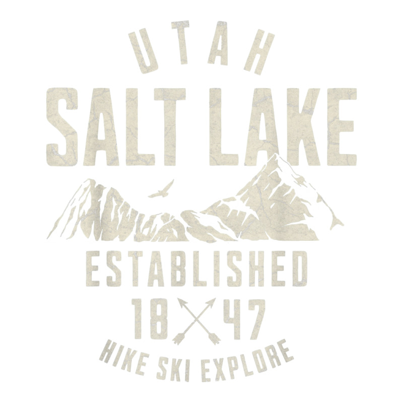 Salt Lake City Utah Nature Ski Hiking Outdoors T Shirt Sticker | Artistshot