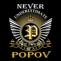 Never Underestimate Popov Adjustable Cap | Artistshot