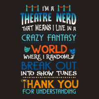 Hot Trend Funny Fantasy World Musical Tunes Theatre Nerd Tank Top | Artistshot