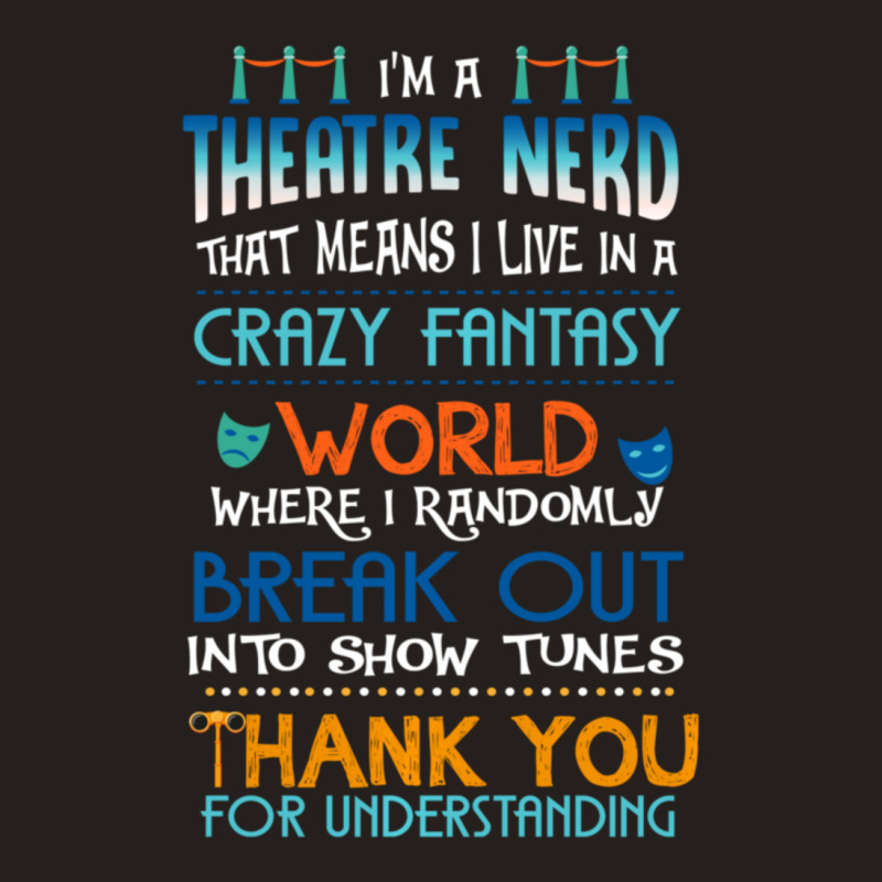 Hot Trend Funny Fantasy World Musical Tunes Theatre Nerd Tank Top by bummercaught | Artistshot