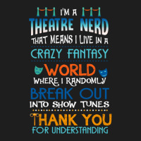 Hot Trend Funny Fantasy World Musical Tunes Theatre Nerd Classic T-shirt | Artistshot