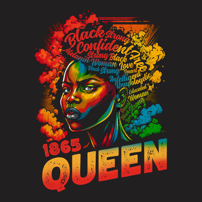 Juneteenth Blm Black Proud Woman Strong Black History T-shirt | Artistshot