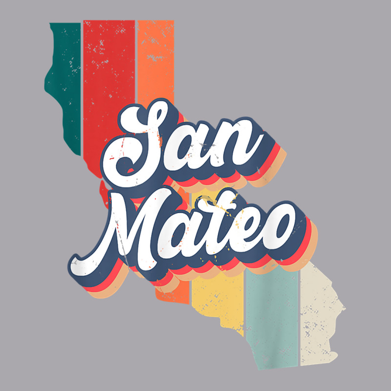 San Mateo City Retro Vintage Hometown California T Shirt Youth 3/4 Sleeve by sheritl9tl | Artistshot