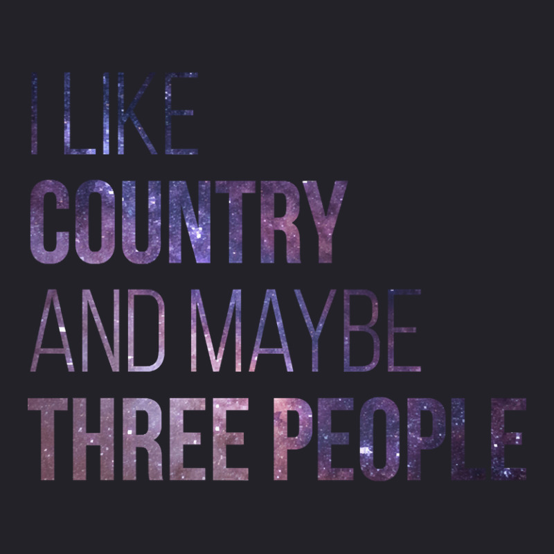 Awesome And Funny I Like Country And Maybe Three People Saying Quote G Unisex Sherpa-lined Denim Jacket | Artistshot