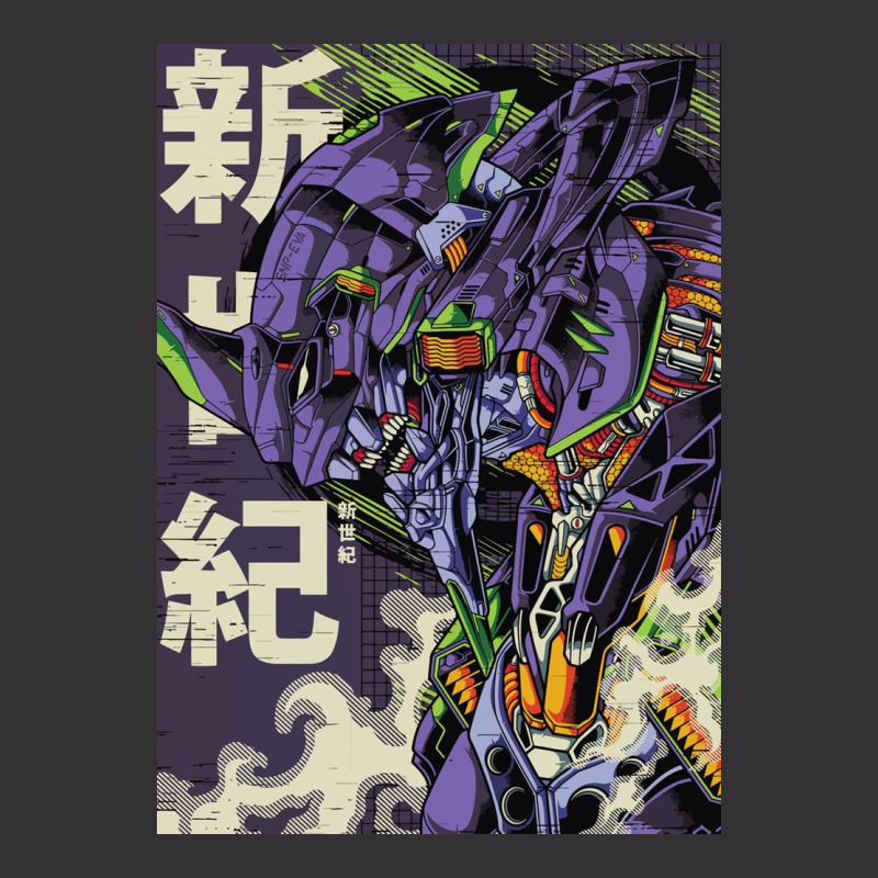 Eva Unit 01 Vintage Short by chancedon | Artistshot