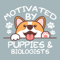 Motivated By Puppies And Biologists  For Biologists Unisex Sherpa-lined Denim Jacket | Artistshot