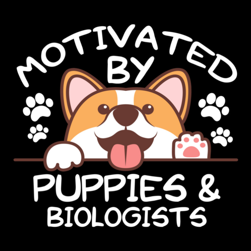 Motivated By Puppies And Biologists  For Biologists Zipper Hoodie | Artistshot