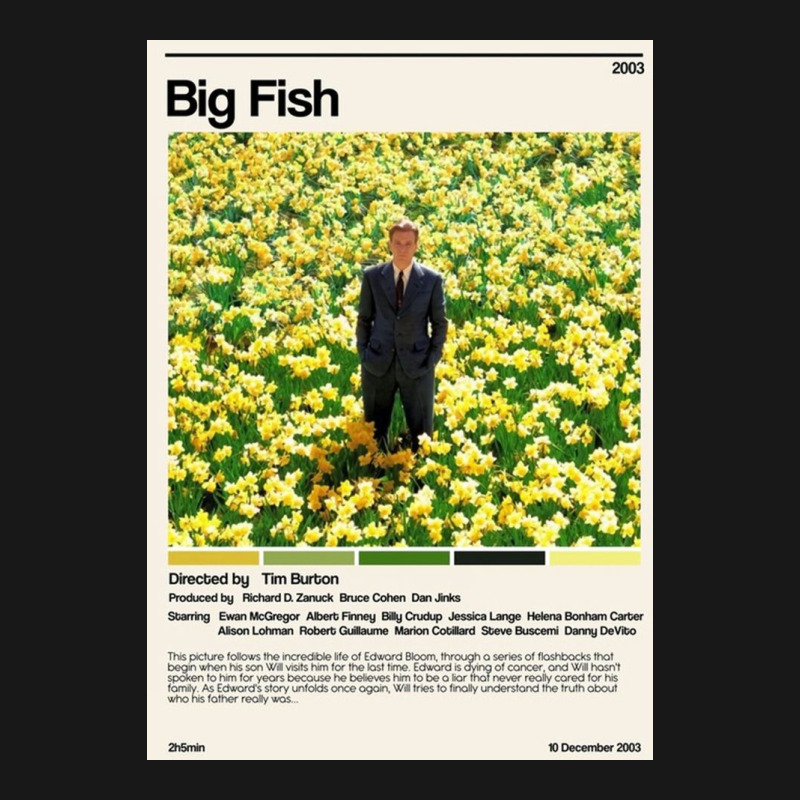 Big Fish (2003) Minimalist Movie Flannel Shirt by bellalancaster | Artistshot