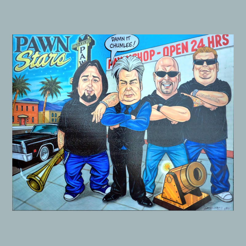 Pawn Stars In Las Vegas Poster Tumblr (1) Unisex Sherpa-Lined Denim Jacket by rashidnoceram | Artistshot