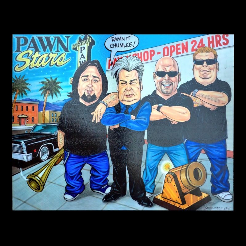 Pawn Stars In Las Vegas Poster Tumblr (1) Pocket T-Shirt by rashidnoceram | Artistshot