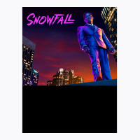 Snowfall Fx Tv Show Classic Poster 70s Travel (1) T-shirt | Artistshot