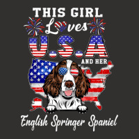 This Girl Loves Usa Dog 4th Of July English Springer Spaniel Champion Hoodie | Artistshot