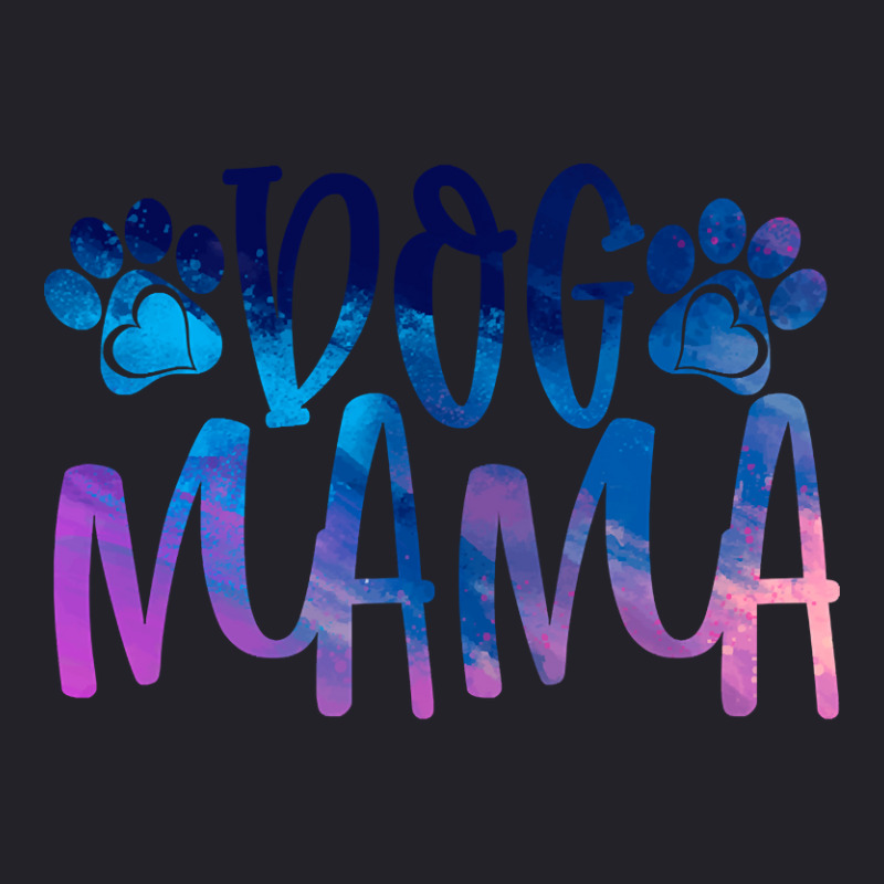 New Dog Mama Typography Unisex Sherpa-lined Denim Jacket | Artistshot