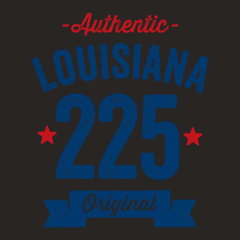 Authentic Louisiana 225 Area Code Ladies Fitted T-Shirt by dentistdamaging500 | Artistshot