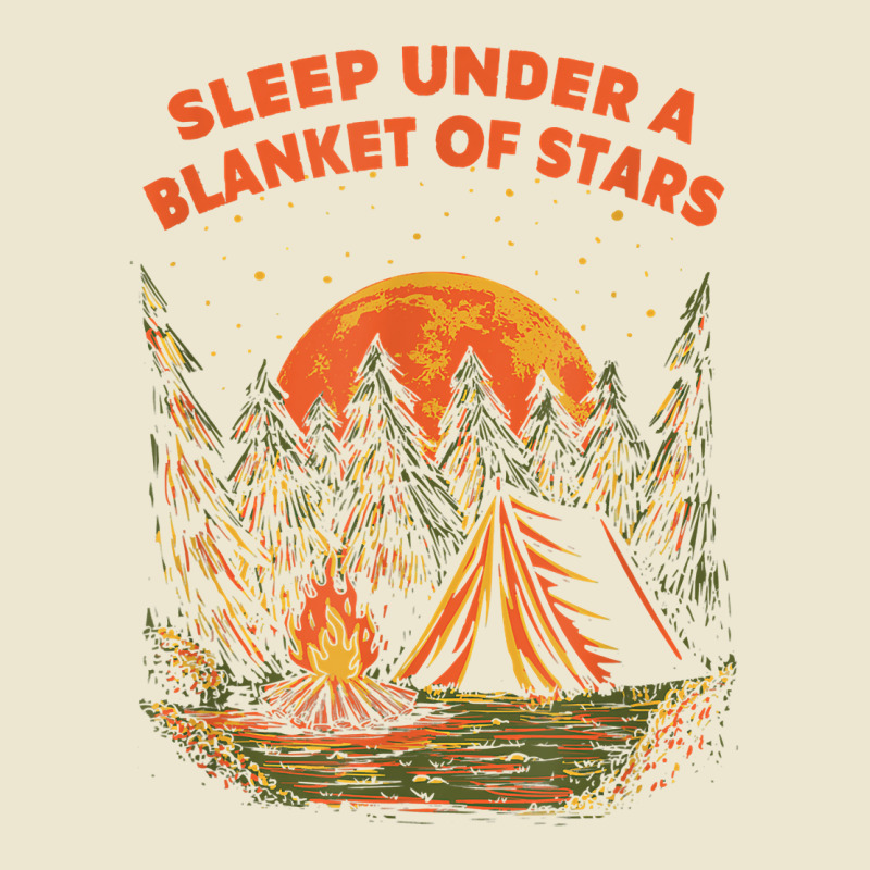 Sleep Under A Blanket Of Stars Camping Couples Camper Lovers T Shirt Cropped Hoodie by darrene68stu | Artistshot