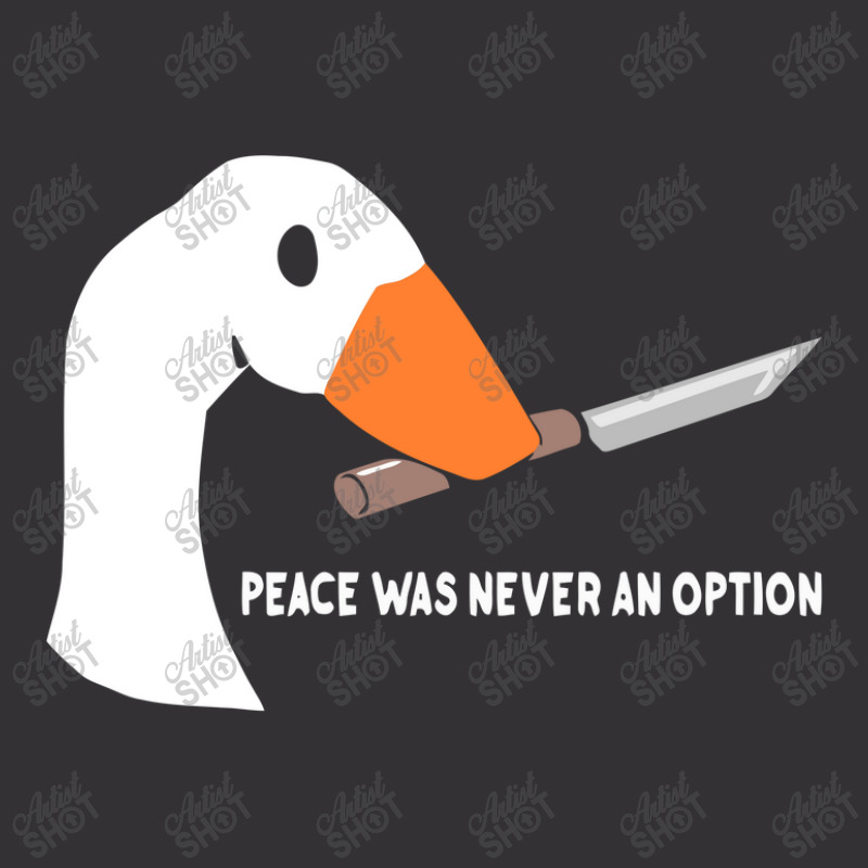 Peace Was Never An Option Vintage Hoodie by desnanda | Artistshot