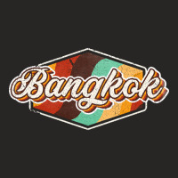 Bangkok City Ladies Fitted T-shirt | Artistshot