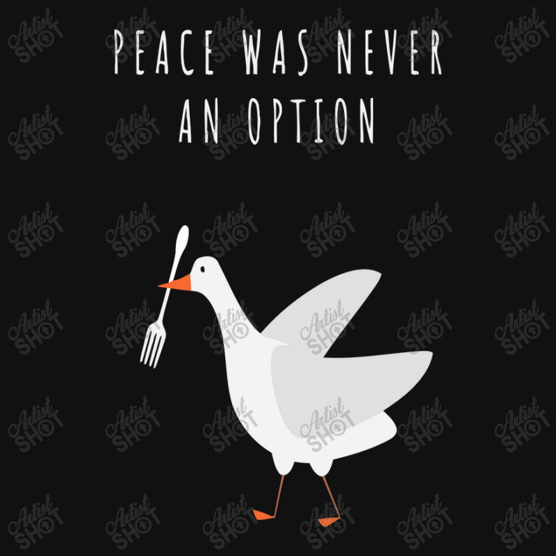 Peace Was Never An Option Baby Bibs by desnanda | Artistshot