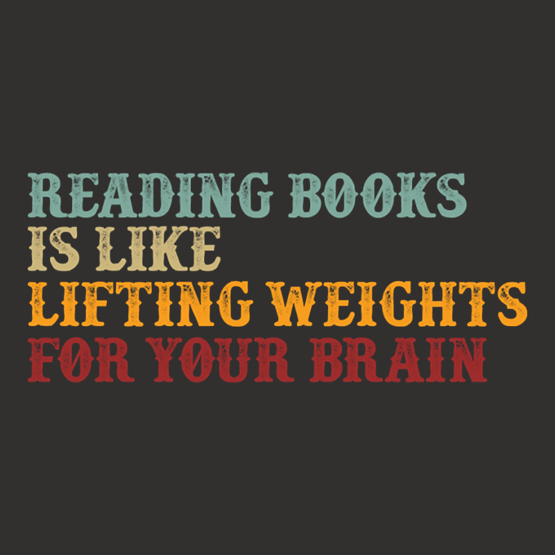 Trending Retro Typography  Reading Books Is Like Lifting Weights For Y Champion Hoodie by Jankonen637 | Artistshot