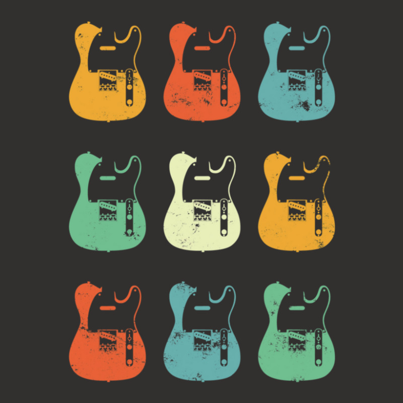 Tstyle Electric Guitar Bodies Retro Theme Champion Hoodie | Artistshot