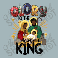 Glory To The Newborn King Black Jesus Unisex Sherpa-lined Denim Jacket | Artistshot