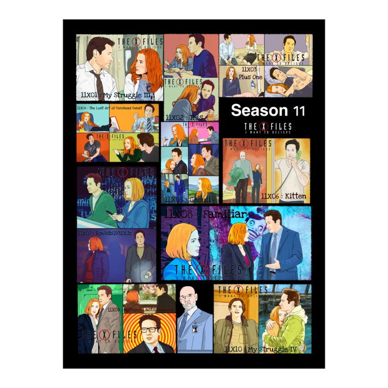 The X Files Season 11 All The Episodes More 70 Designs Xfiles In My Sh 3/4 Sleeve Shirt by nanzolveyt | Artistshot