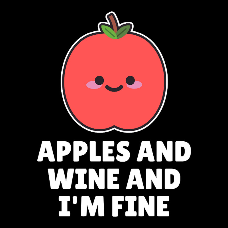 Apples And Wine And I'm Fine Adjustable Cap | Artistshot