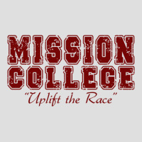 Mission College Maroon V-neck Tee | Artistshot