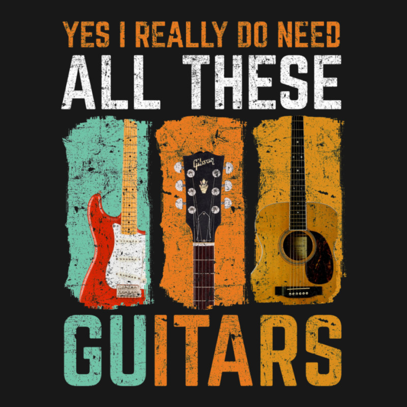 Yes I Really Do Need All These Guitars Flannel Shirt | Artistshot