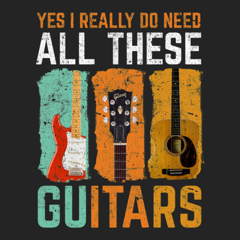 Yes I Really Do Need All These Guitars 3/4 Sleeve Shirt | Artistshot