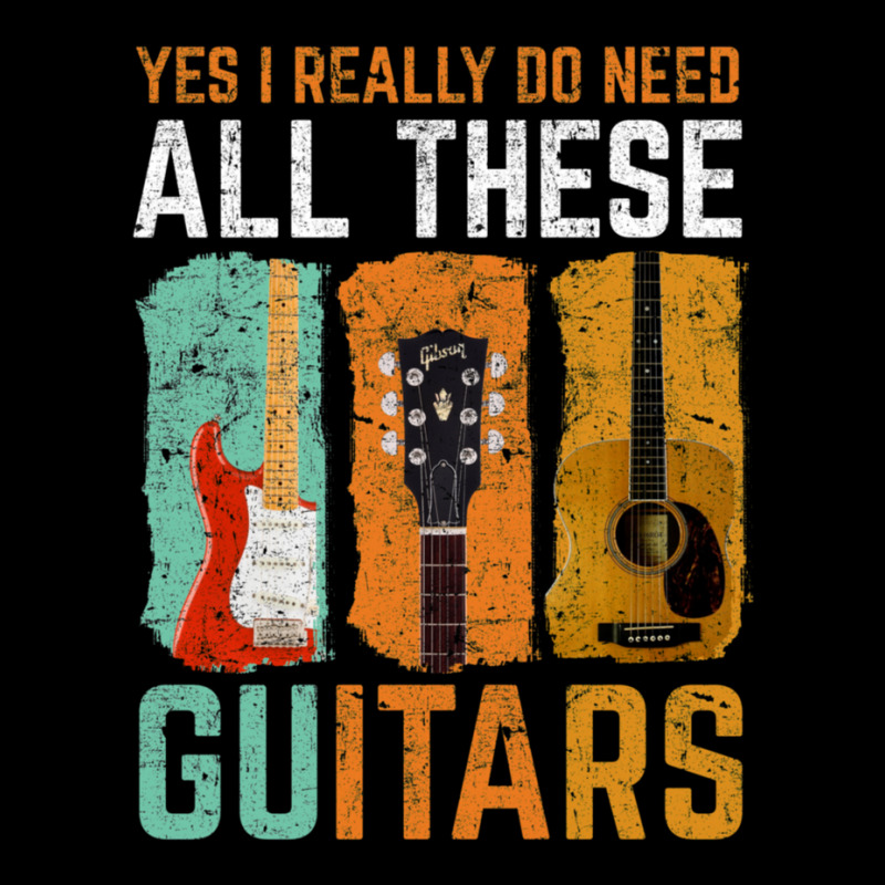 Yes I Really Do Need All These Guitars Zipper Hoodie | Artistshot