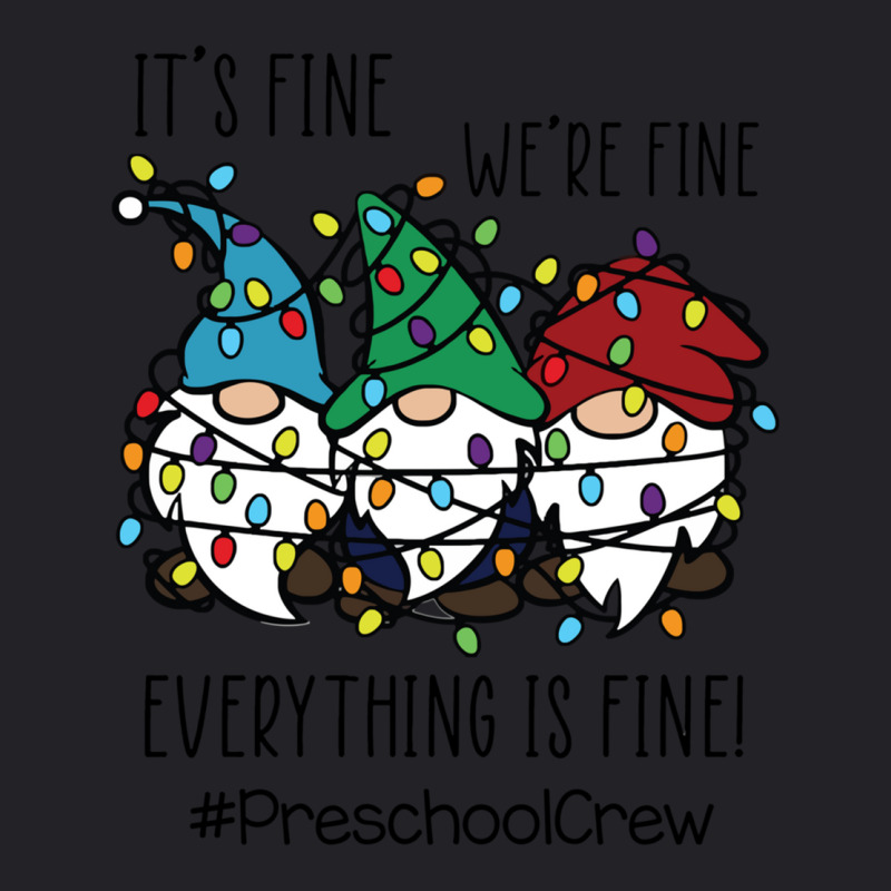 It's Fine We're Fine Everything Is Fine Gnome Preschool Crew Sweatshir Youth Tee | Artistshot