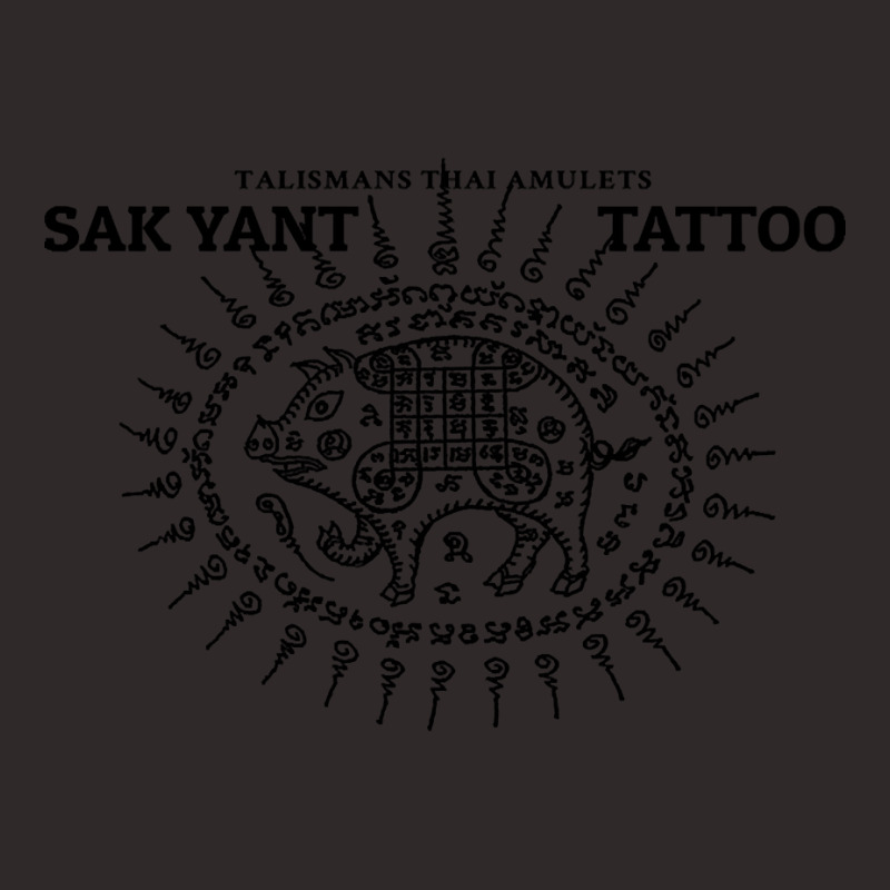 Limited Edition Sak Yant Tattoo Pig Racerback Tank by Jankonen637 | Artistshot