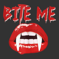 Bite Me Funny Halloween Vampire Bite Me Tank Top Baby Bodysuit | Artistshot