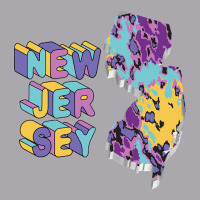 New Jersey State Abstract Art Youth 3/4 Sleeve | Artistshot