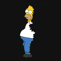 Homer Coming Out Of Bushes Graphic T-shirt | Artistshot