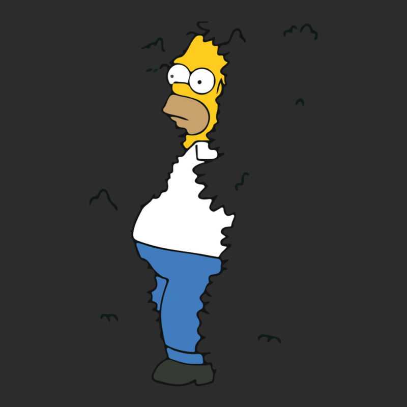 Homer Coming Out Of Bushes Exclusive T-shirt by BarryGreen | Artistshot