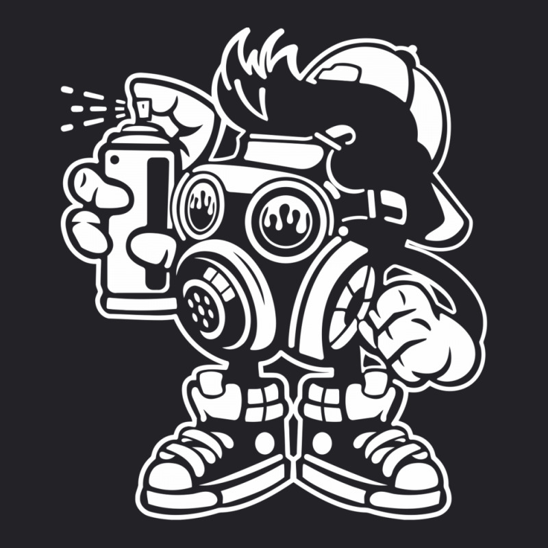 Gas Mask Boy In The Mission Youth Tee | Artistshot