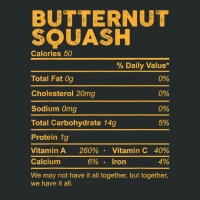 Funny Butternut Squash Nutrition Facts Thanksgiving Food T Shirt Women's Triblend Scoop T-shirt | Artistshot